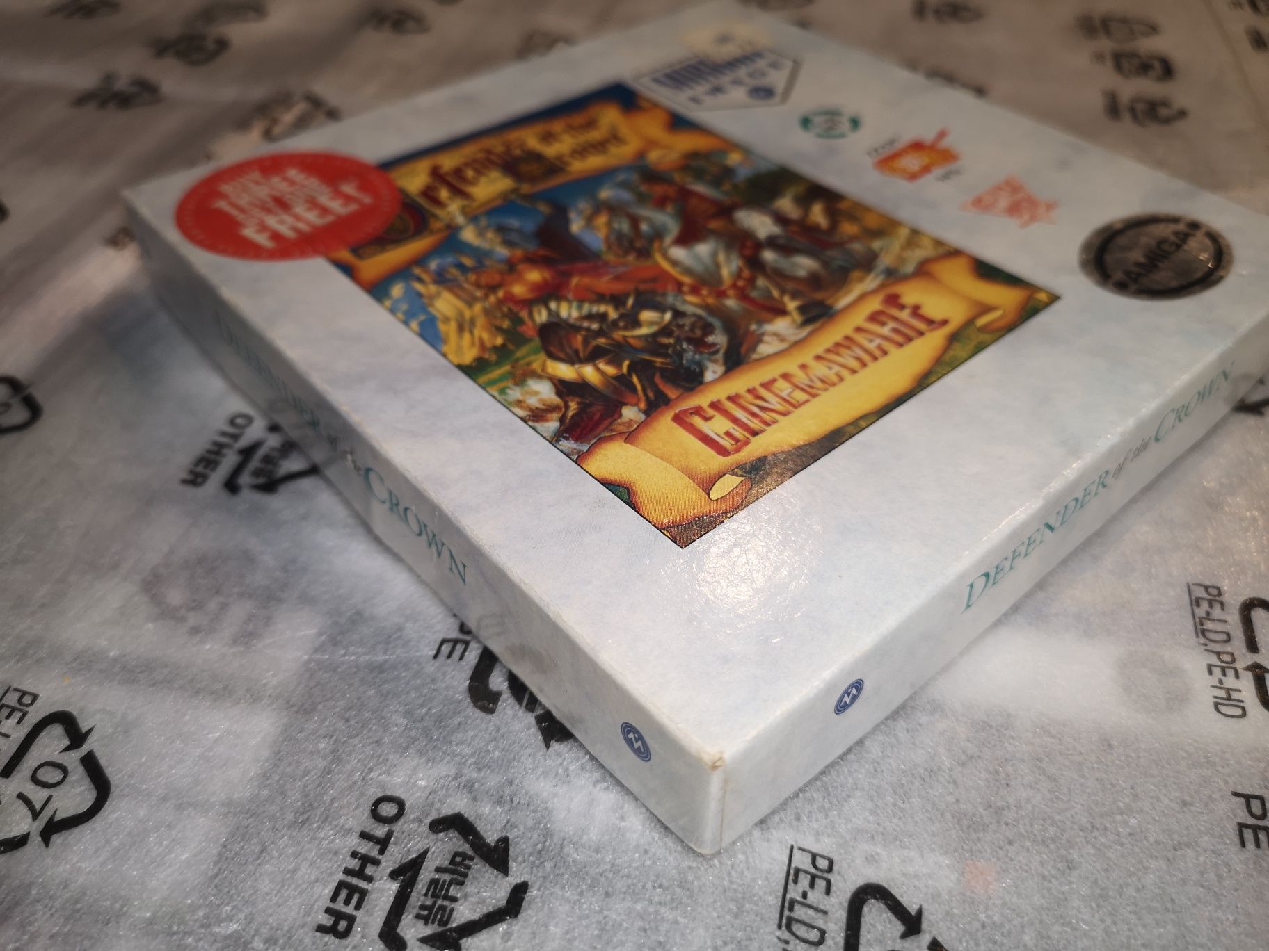 Defender of the Crown AMIGA gra BOX (kawał historii gier komp.)