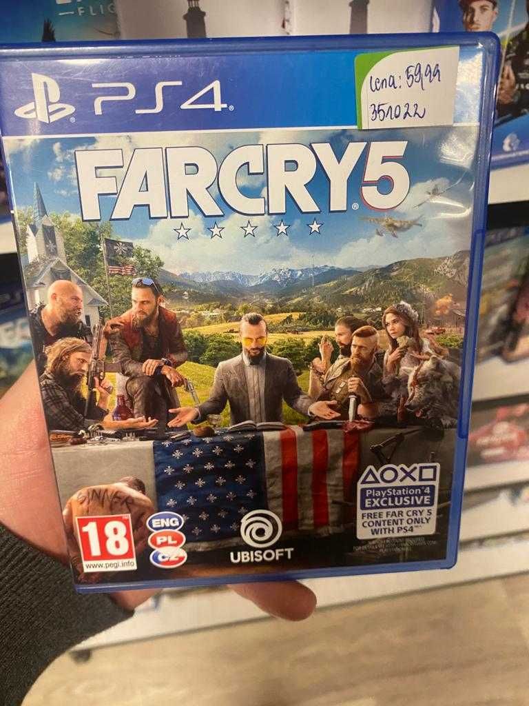 Far cry 4, far cry 5, far cry 6 ps4, sklep Tychy