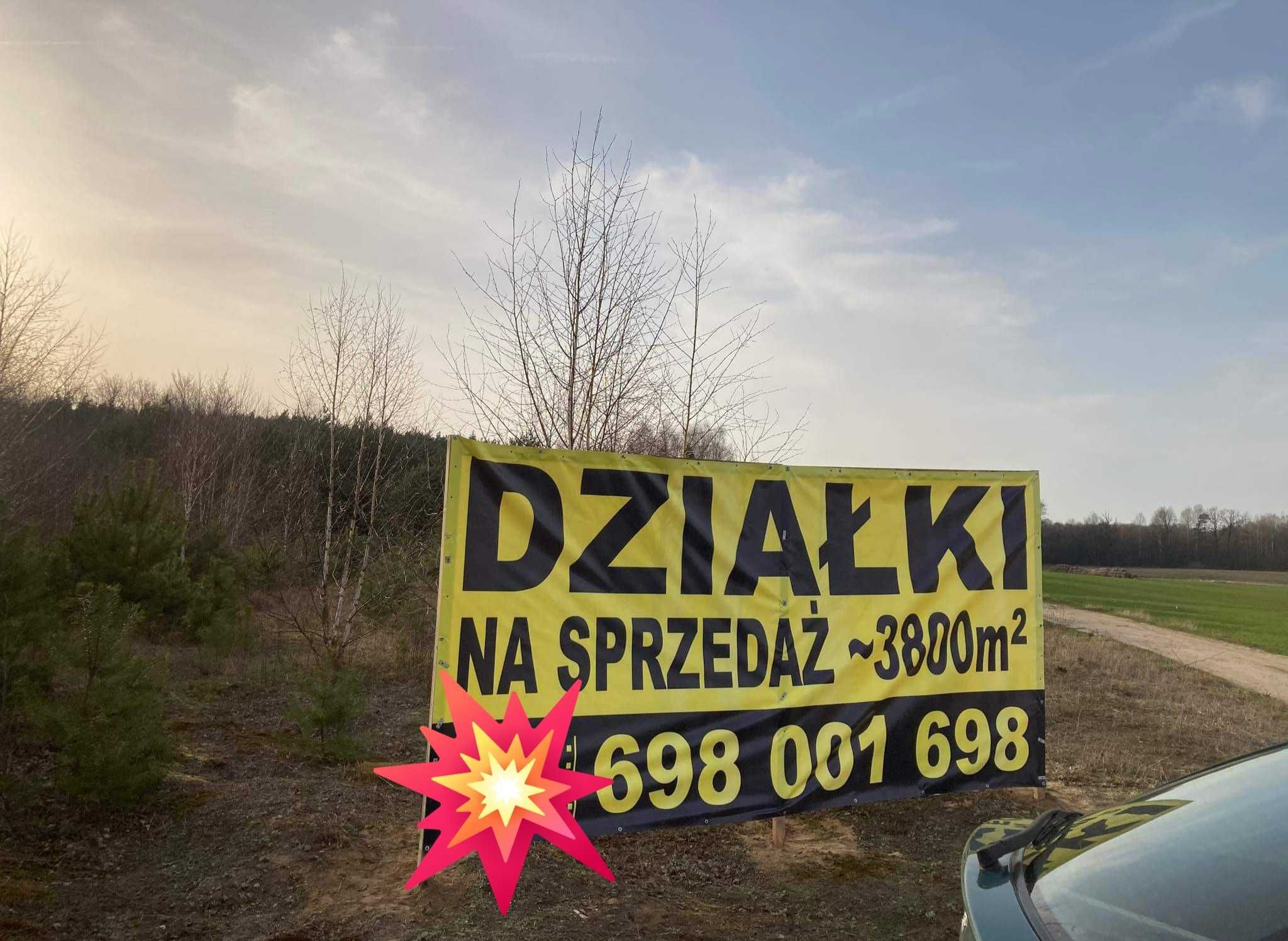 DZIAŁKA LUTÓWKO-Sępólno Kraj. Ponad 2000m2-Warunki zabudowy!!!