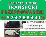Przeprowadzki Transport mebli Wywóz mebli Wniesienie mebli Zduńska wol
