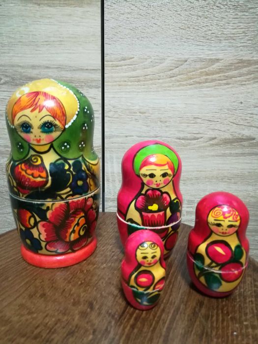 Матрёшки времён СССР под ремонт.