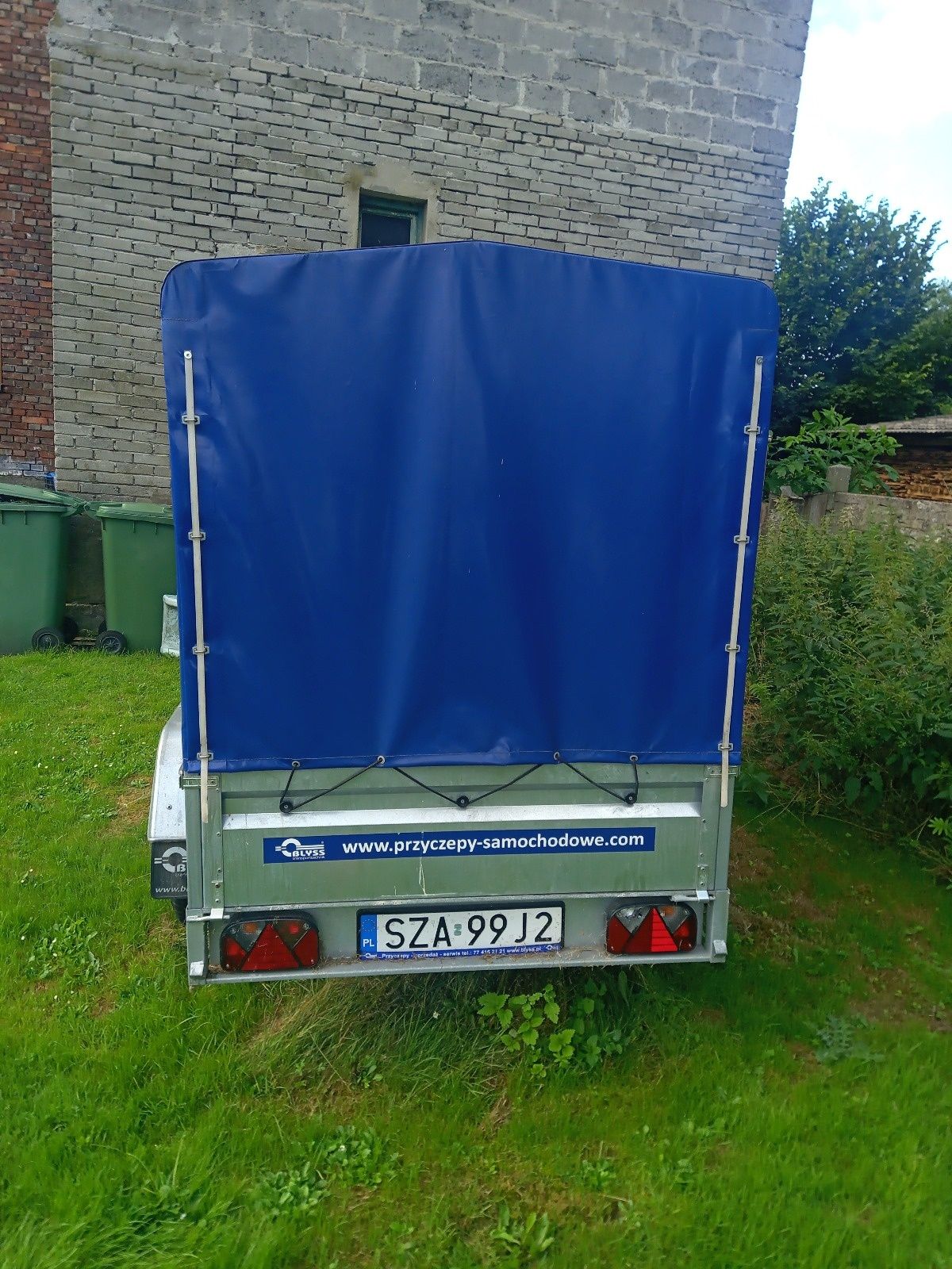 Przyczepa 2 osiowa Blyss