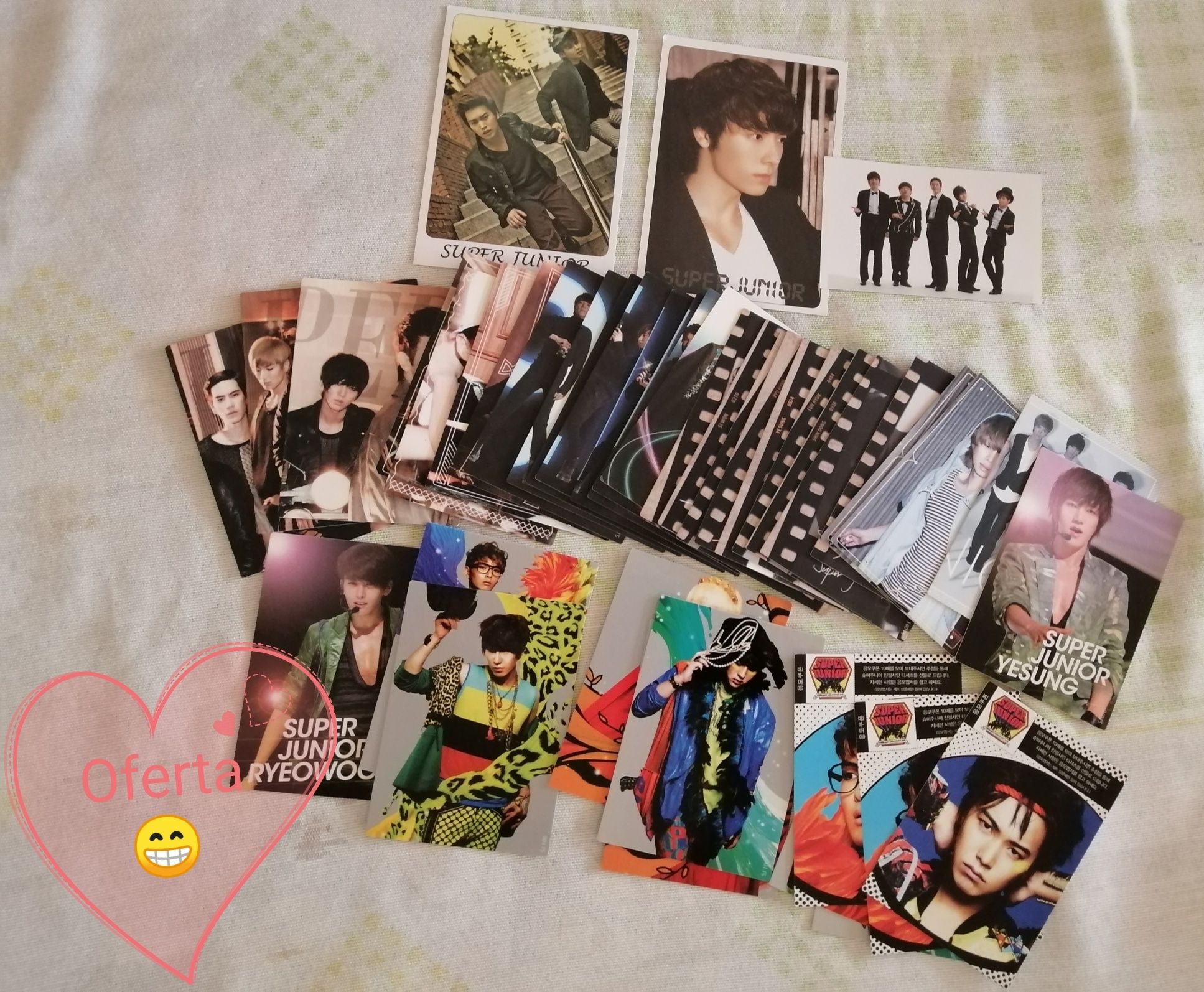 Photocards Super Junior K-Pop (LER DESCRIÇÃO)