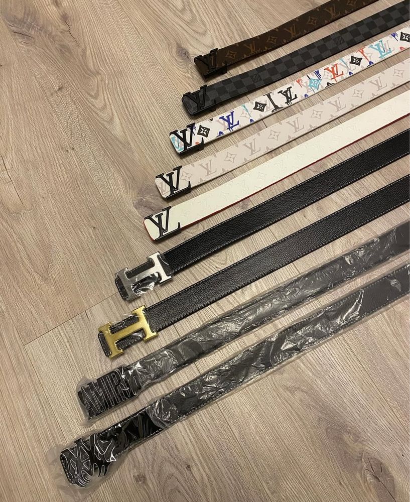 Ремінь Louis Vuitton +ПОДАРУНОК|amiri,lv,Ferragamo,Lacoste,Drip,Dril