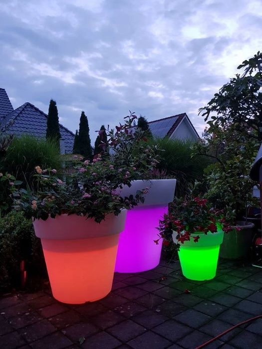 Vaso led rgb colores