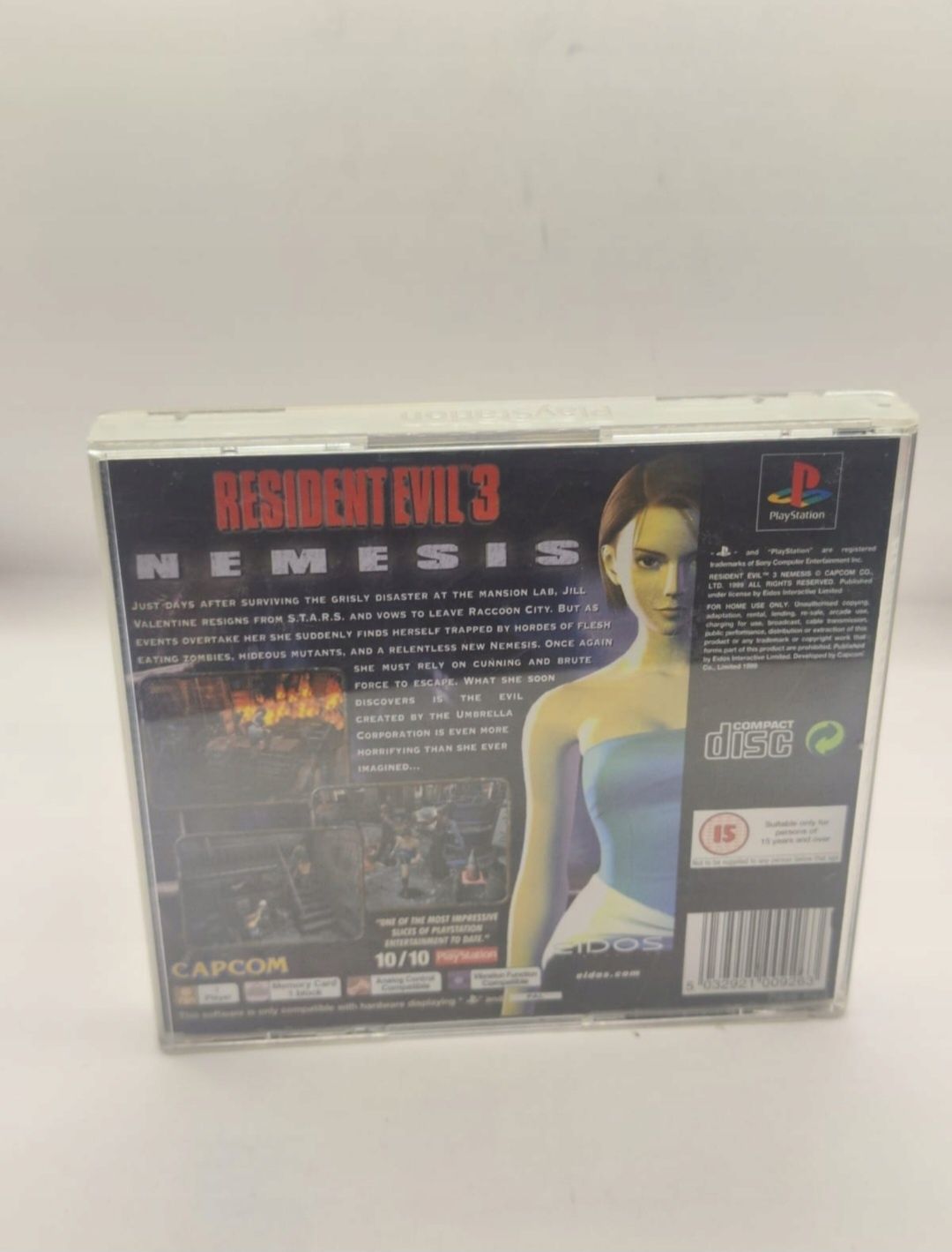 Resident Evil 3 Nemesis 3xA Ps1 nr 7342