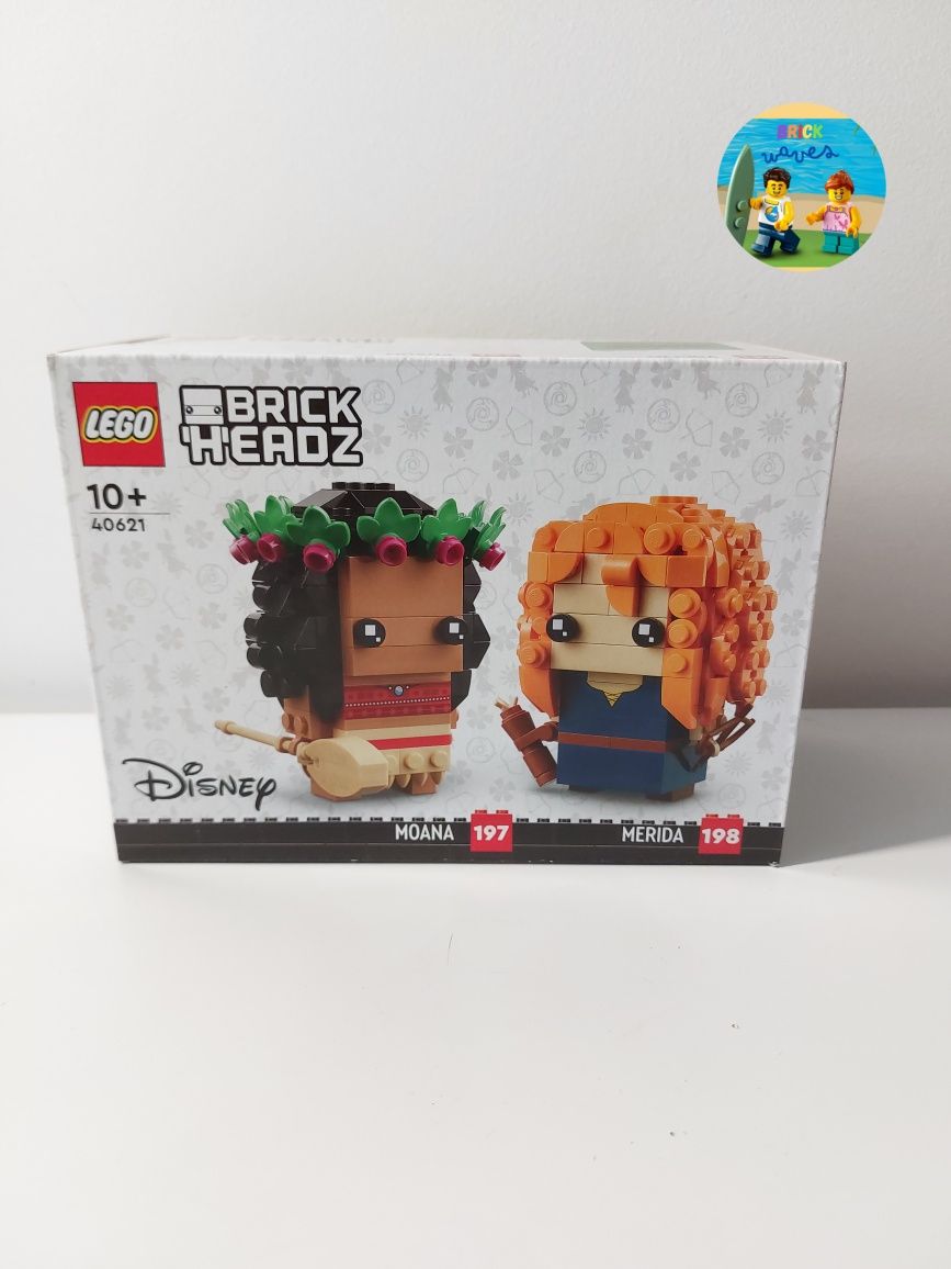ENVIO GRATIS-LEGO 40621 Moana & Merida (Brickheadz)