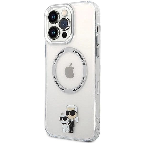 Etui Karl Lagerfeld Iconic Karl&Choupette Magsafe na iPhone 13 Pro Max
