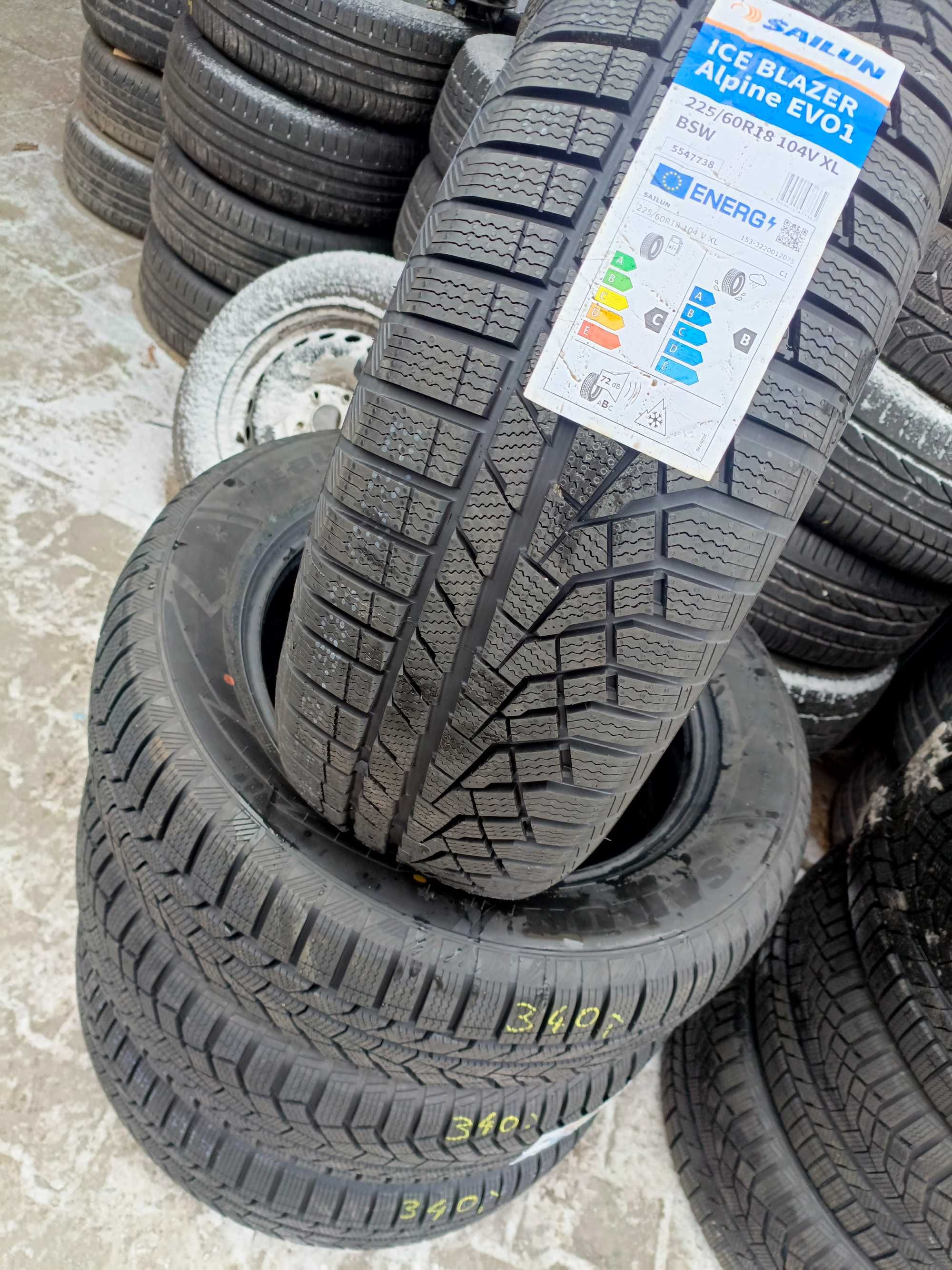 Nowe opony zimowe 225/60/18 Sailun 2025r