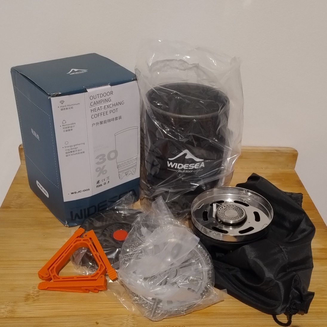 Kuchenka turystyczna Widesea french press jak Jetboil Gratis
