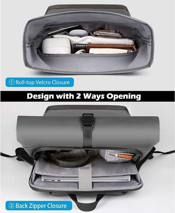 Plecak podróżny czarny