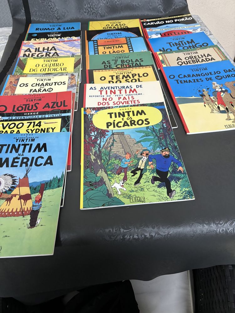 Livros - As Aventuras de TinTin