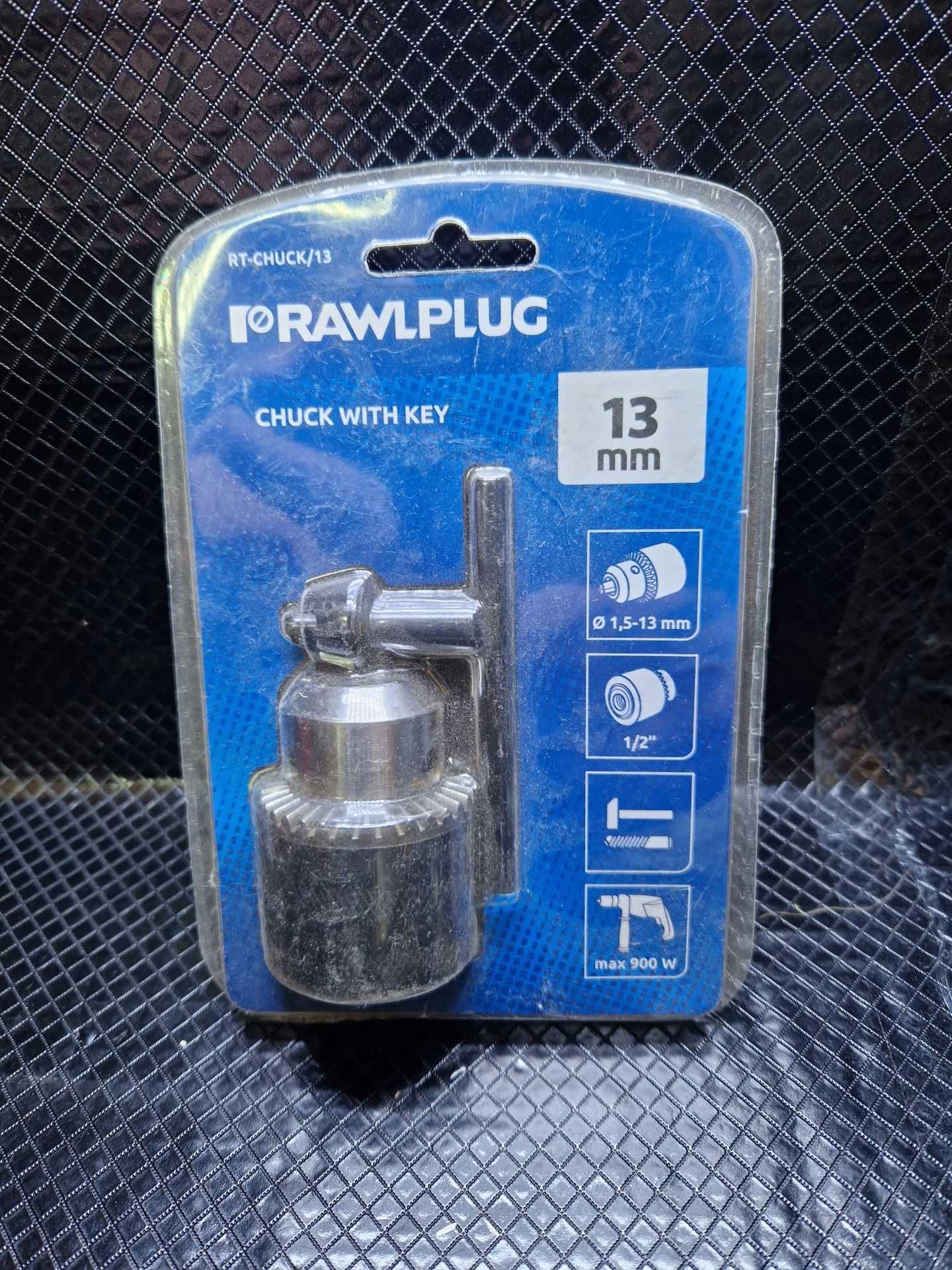 Uchwyt wiertarski 13 mm 1/2'' z kluczykiem -RAWLPLUG