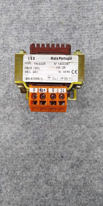 Transformador monofásico   120/24V  25VA