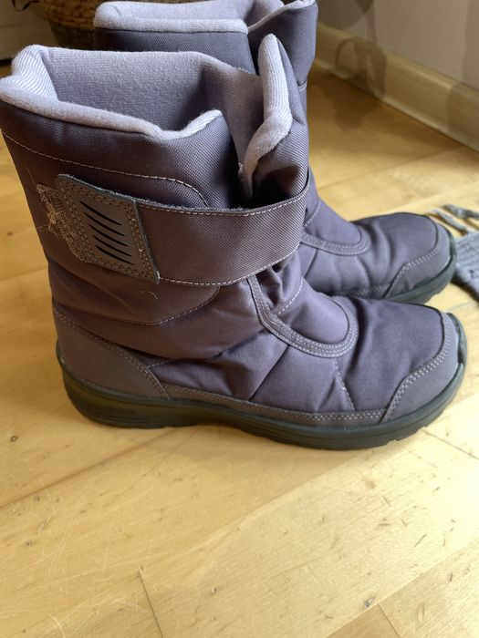 Buty zimowe śniegowce 38  gwarancja Quechua SH100 Warm wodoodporne