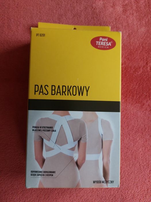 Pas barkowy beżowy S