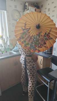 Japonska parasol z drewna