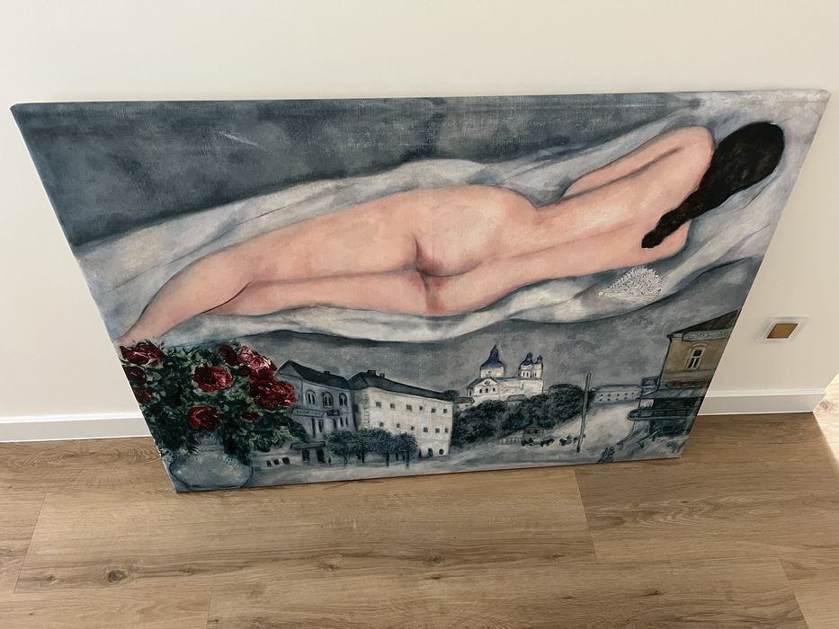 Akt nad Witebskiem - obraz