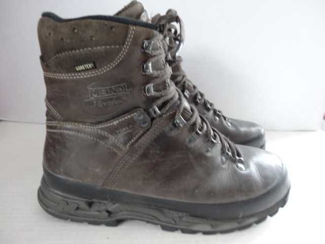 Buty MEINDL MF SYSTEM GTX roz 44,5 GORE-TEX Vibram Skóra Trekkingowe