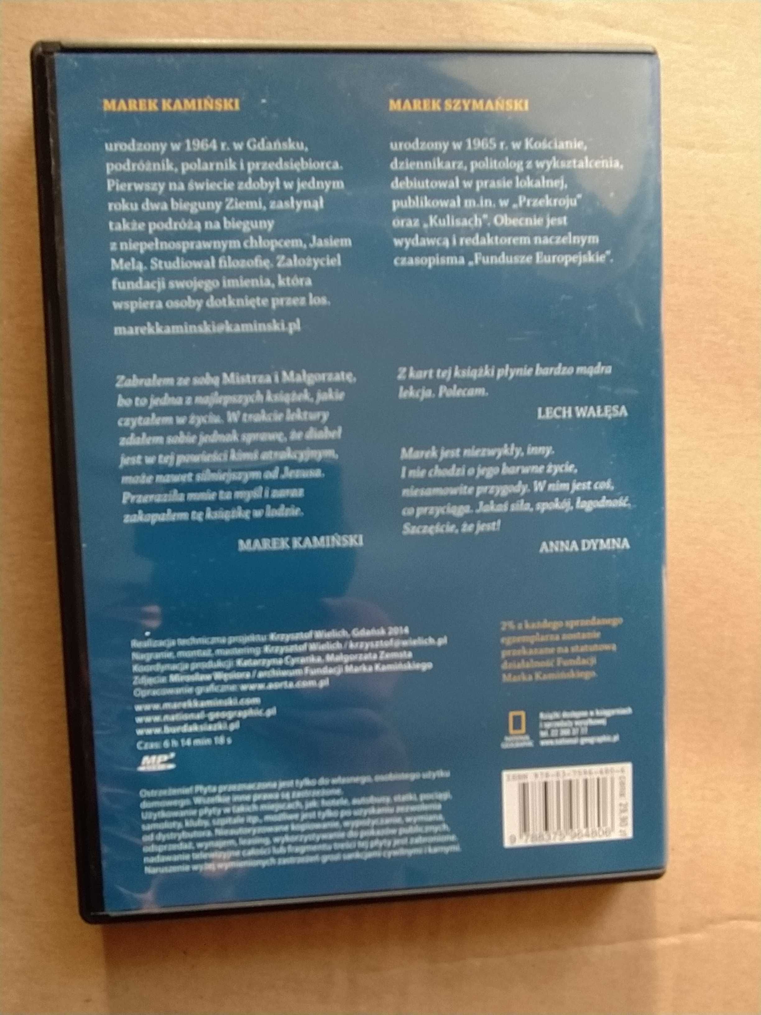 Marek Kamiński-Dotykanie świata, audiobook cd audio, z autografem