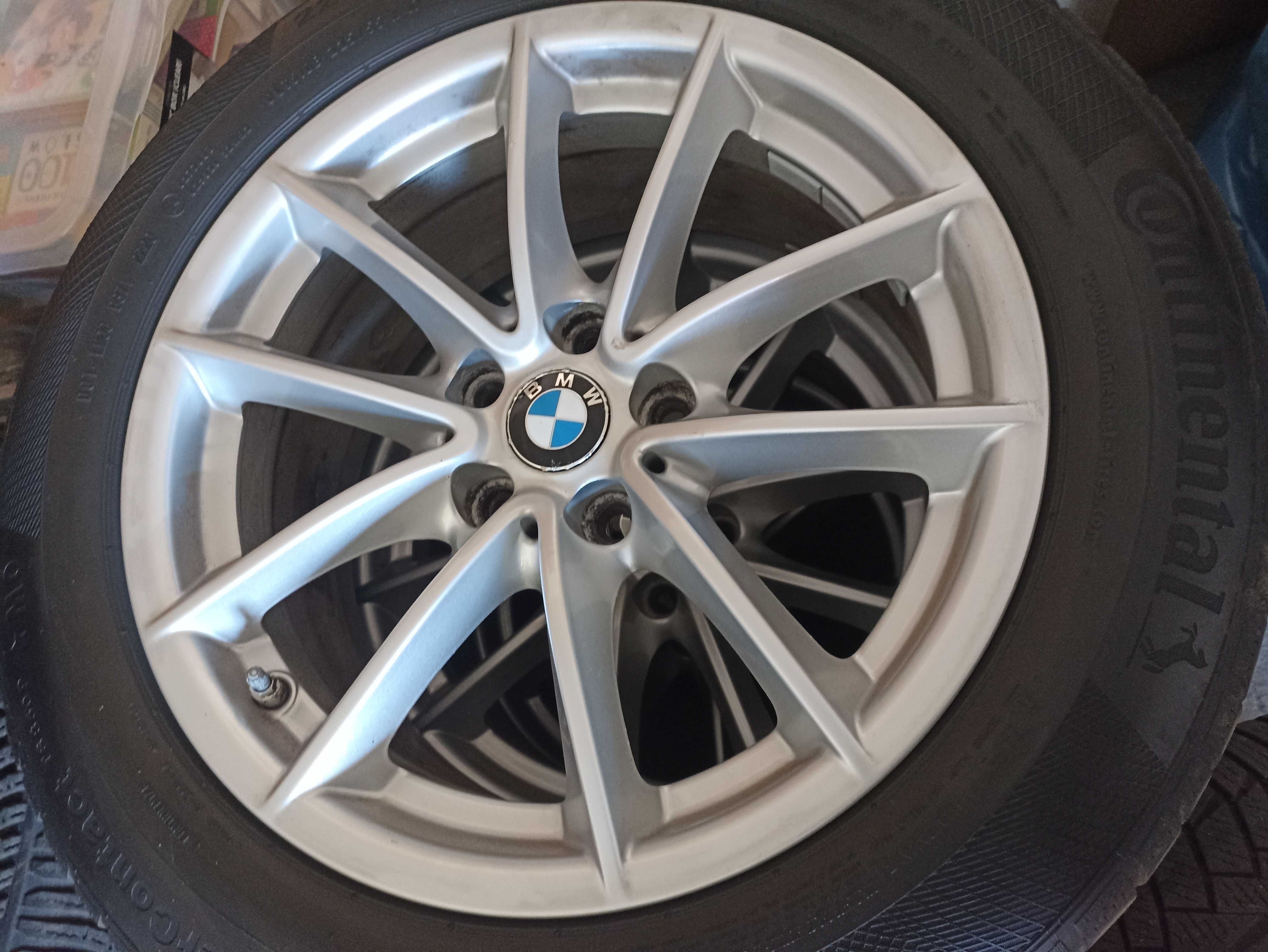 Koła Felgi Bmw G30,G31 z oponami Continental zima 225/55/17 R17