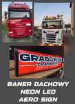 Baner Dachowy LED  Neon LED *Scania Daf Man Iveco Mercedes Renault*