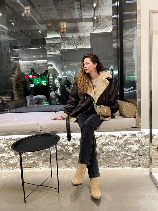 Джинси чорні Mango 32 розмір