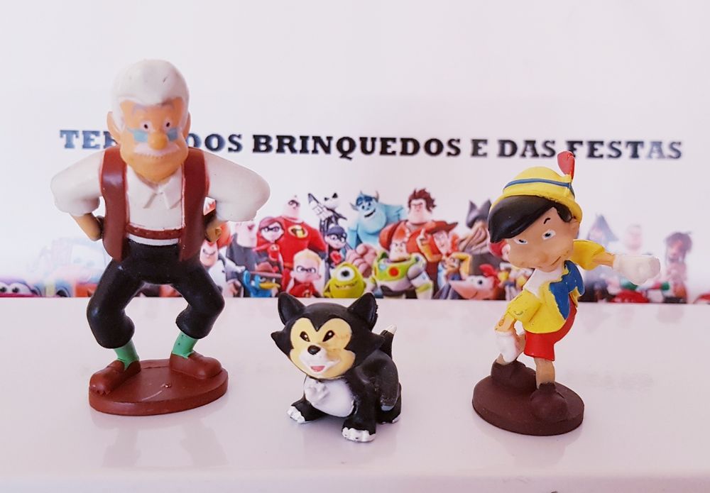 3 figuras Pinóquio (Portes Incluídos)