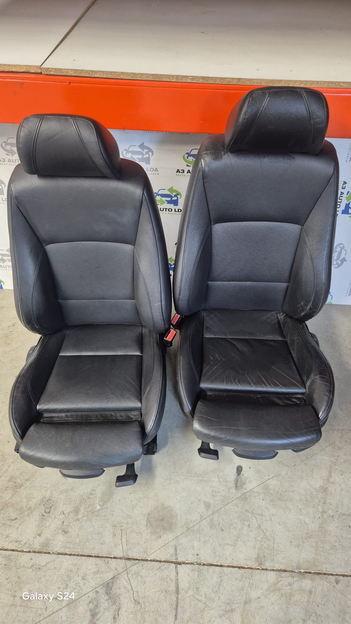 Conjunto de bancos em pele BMW E90 Pack M
