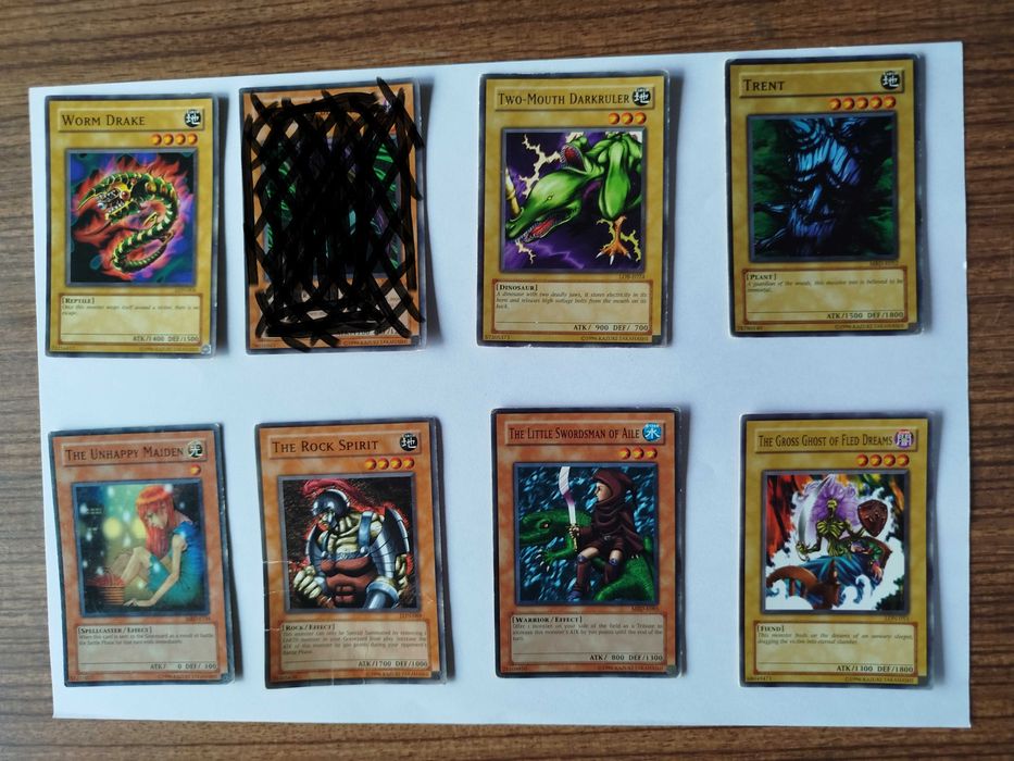 Cartas Yu-Gi-Oh! M 1