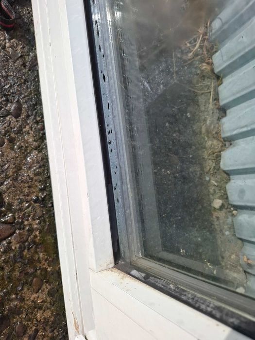 Drzwi aluminiowe z demontażu