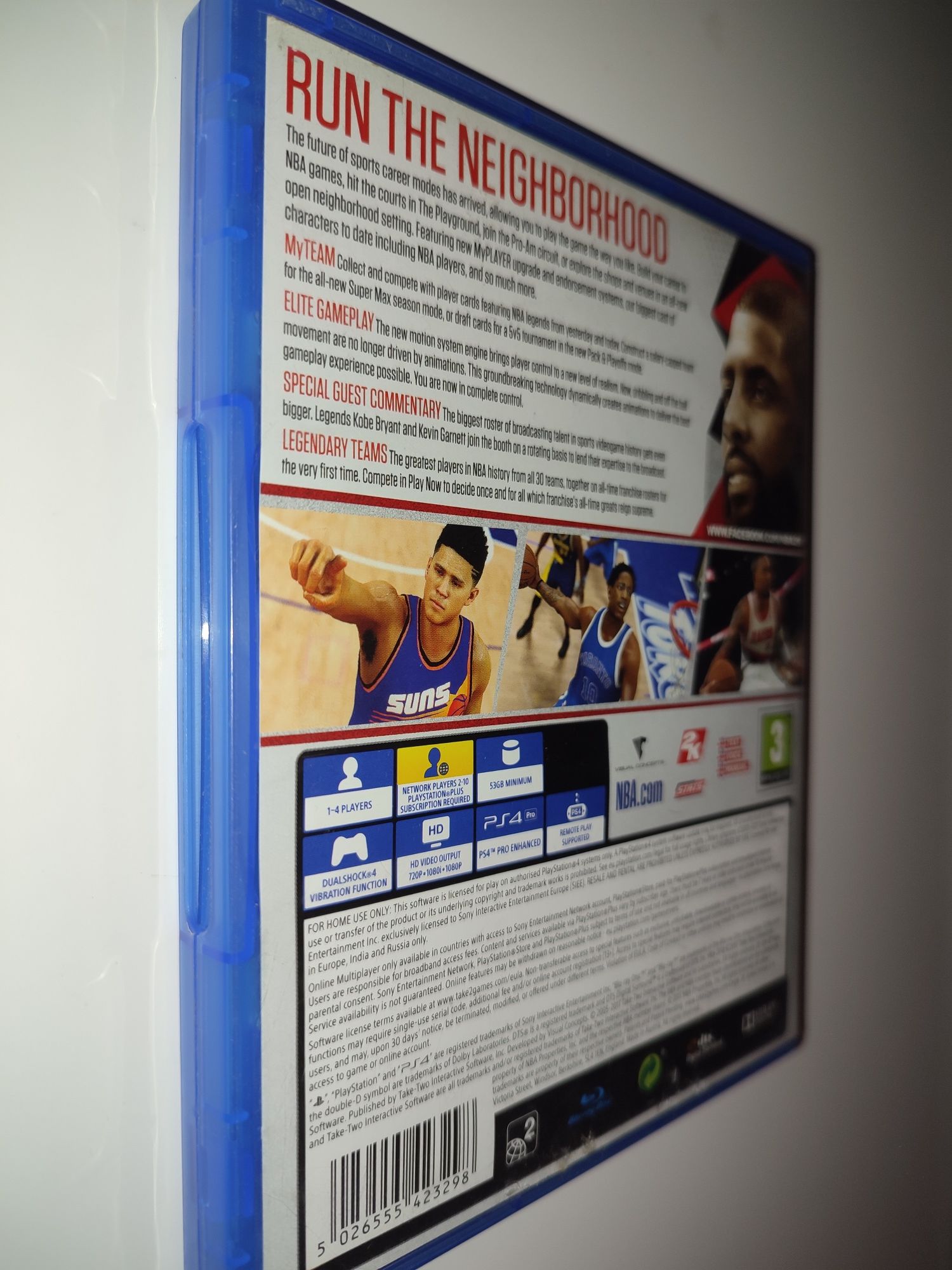 Gra Ps4 NBA 2K18 NBA2K18 gry PlayStation 4 UFC Mafia Crash NFS GT7