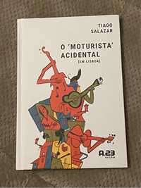 Livro “O Moturista Acidental (em Lisboa)” de Tiago Salazar