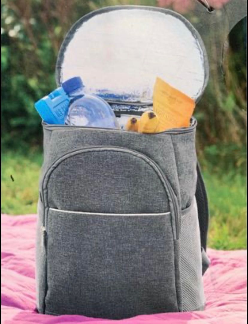 Plecak termiczny 14L piknikowy 37x26x19 cm + GRATIS!!!