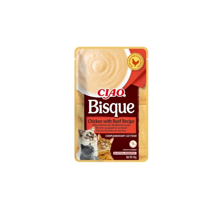 Inaba Ciao Bisque Kremowa zupa Mix smaków 6x40g