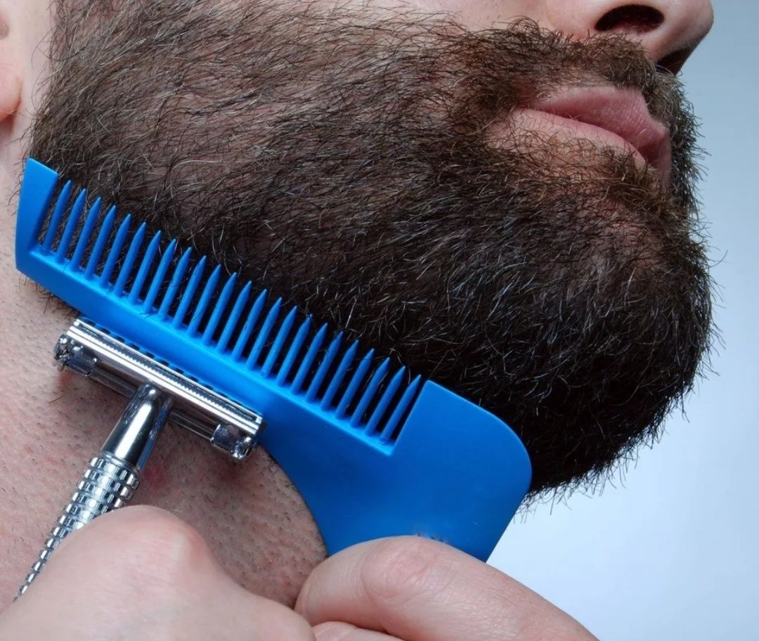 Pente liniador de barba
