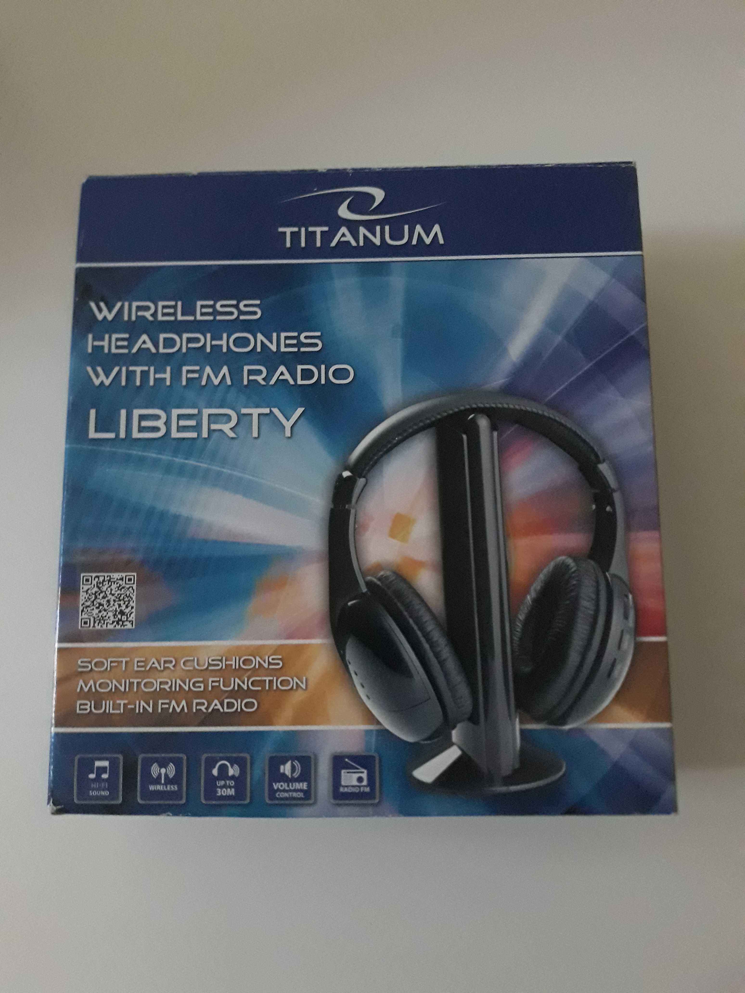 Słuchawki bezprzewodowe titanum th110 NOWE !!!