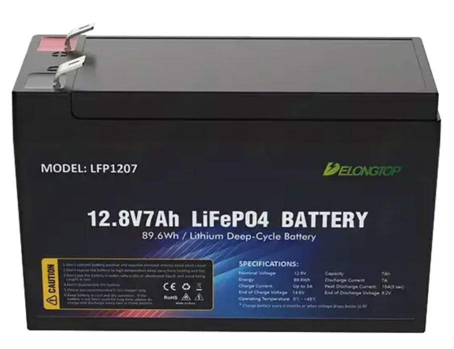 Аккумулятор LIFEPO4 12.8V 7Ah