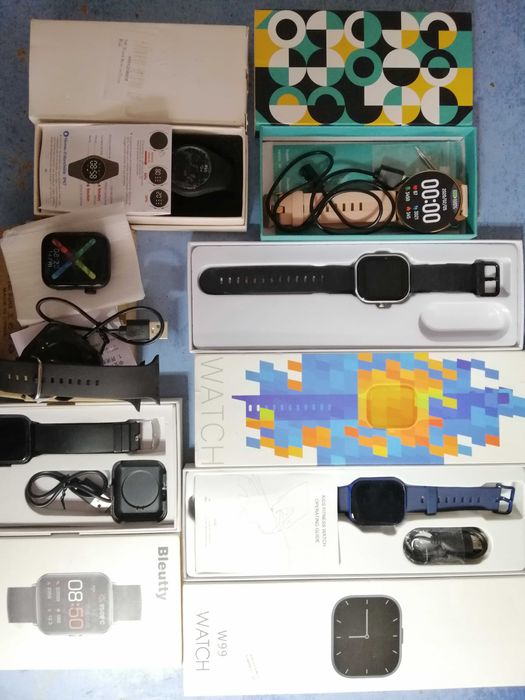 ЗА 6 ШТ. Фітнес браслет, смартгодинник під відновлення, з дефектом