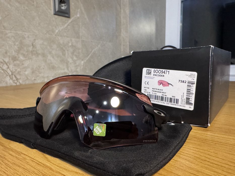 Окуляри Oakley Encoder Matte Black Prizm Dark Golf Mens Sunglasses