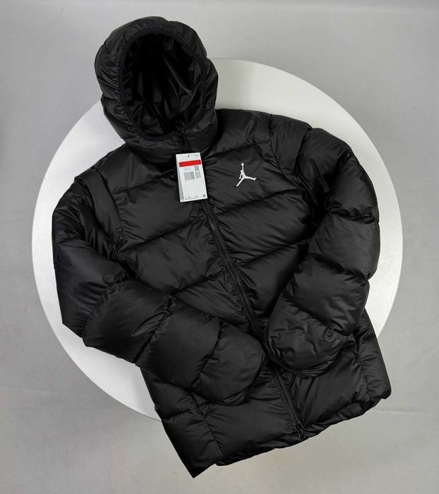 Преміум куртка Jordan Puffer | Storm-FIT | Primaloft | чорна | XS–XL