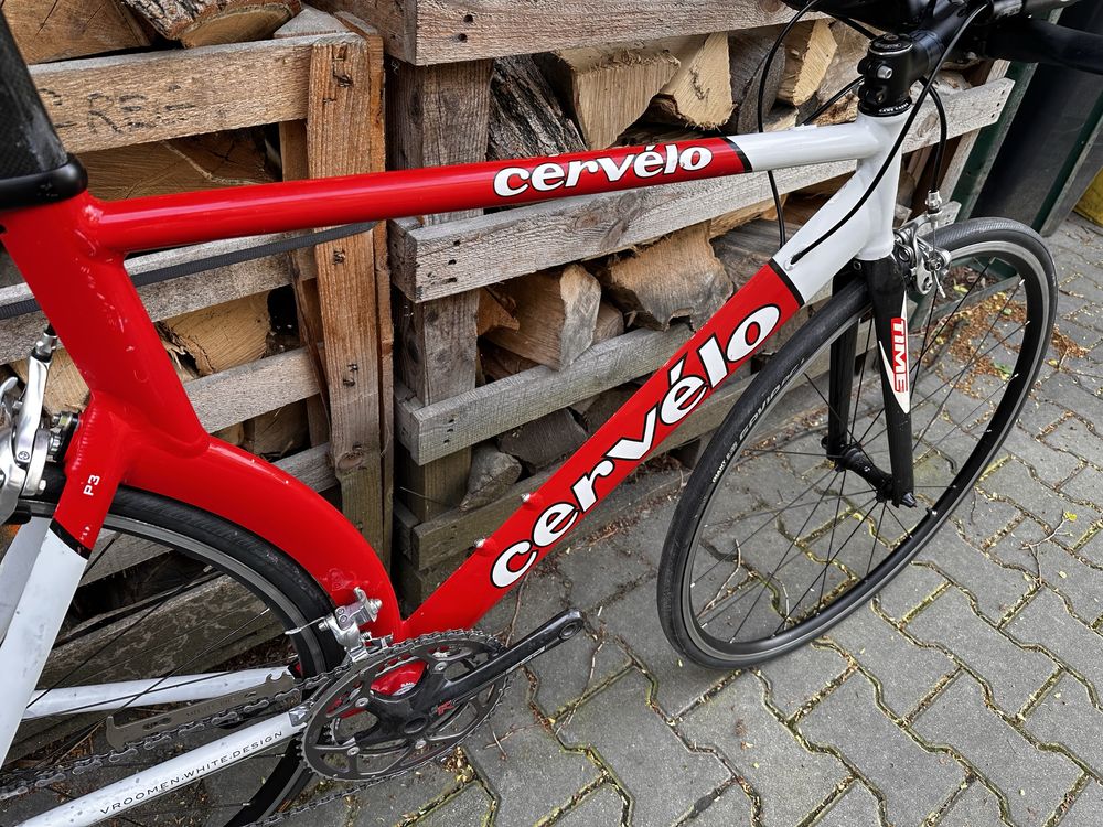 Rower czasowy  szosowy cervelo P3 time r.54 M shimano 105