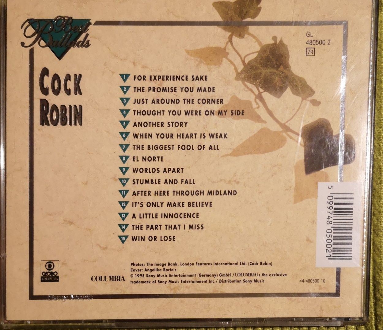 Cock Robin CD Best Ballads