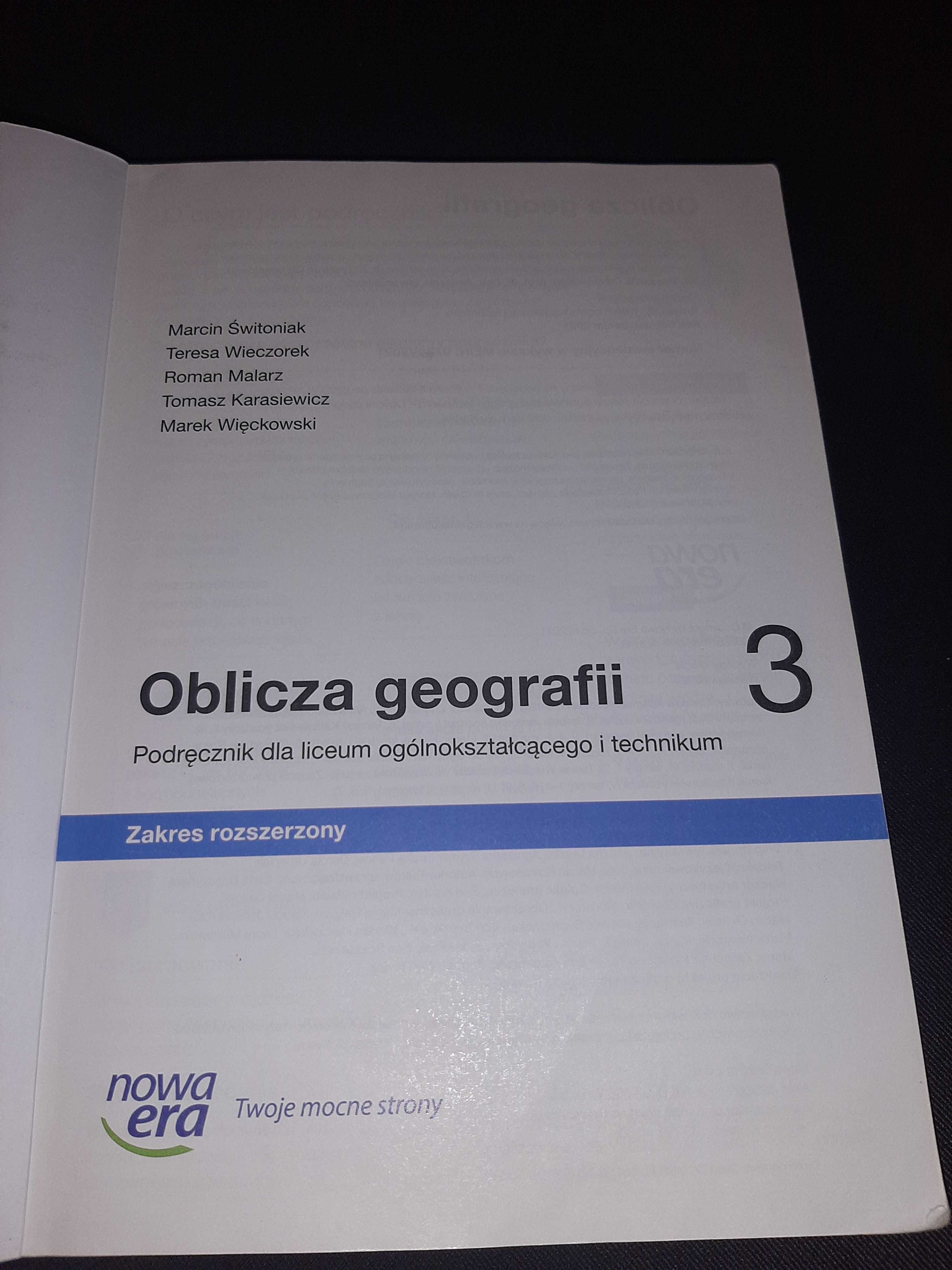 Podręcznik Oblicza geografii 3