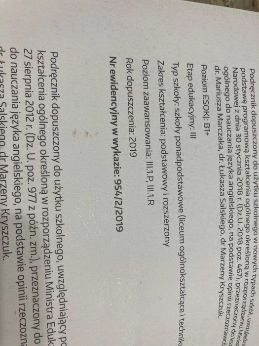 Podręcznik j angielski Password Reset B+