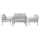 Gotowy zestaw mebli tarasowych GoodHome Moorea - castorama (ikea)
