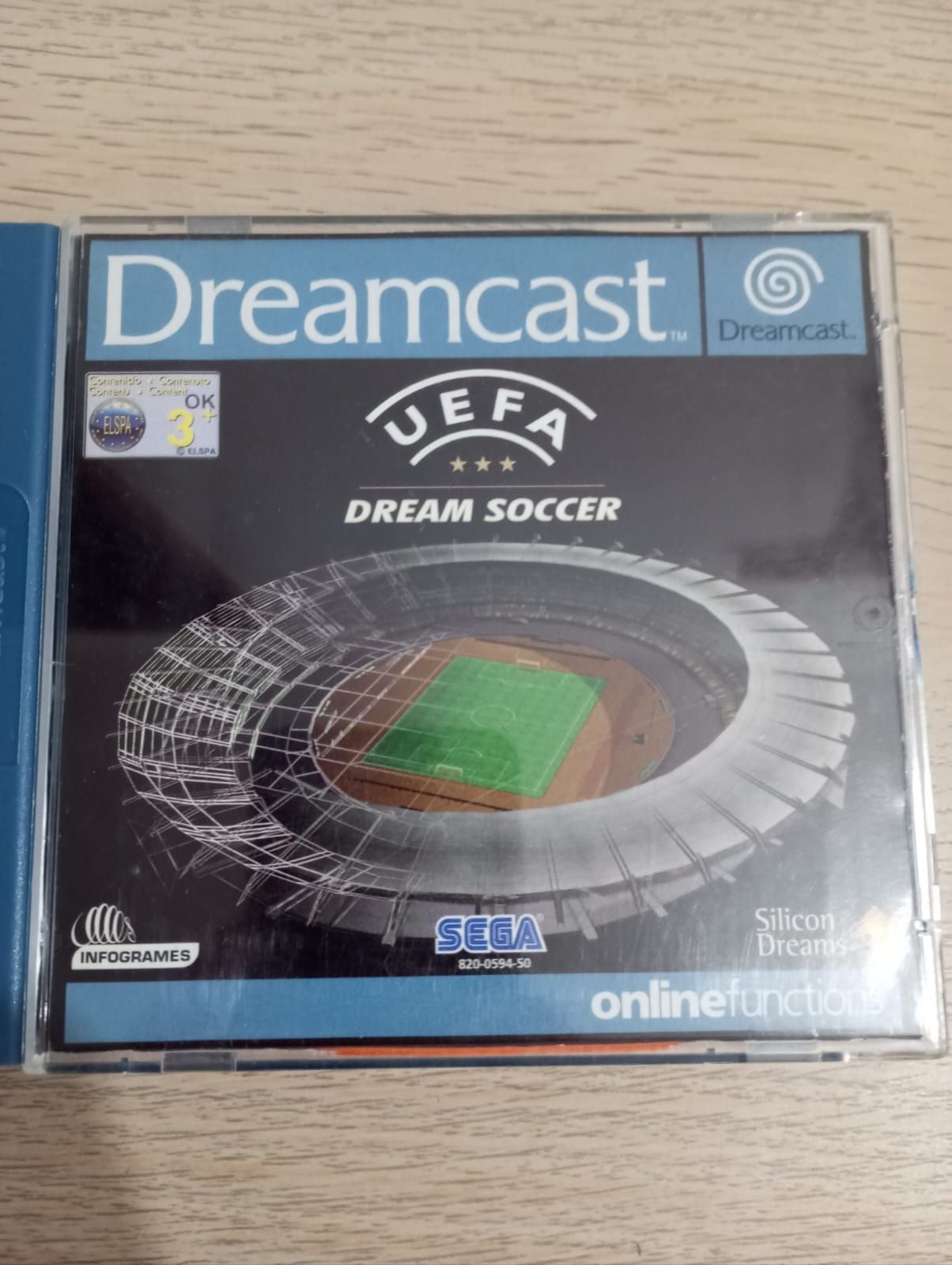 Jogo UEFA Dream Soccer Dreamcast