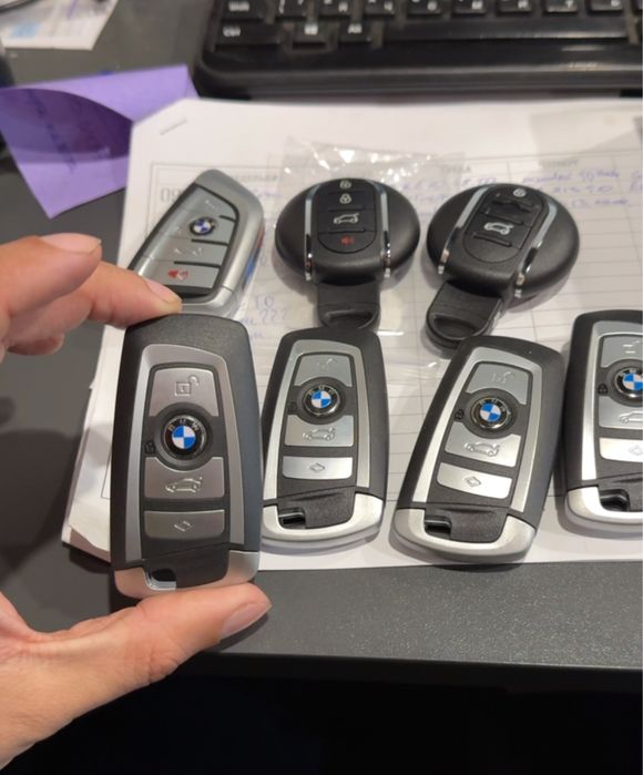 Второй ключ BMW MINI , дубликат ключа, клонировние моторных блоков