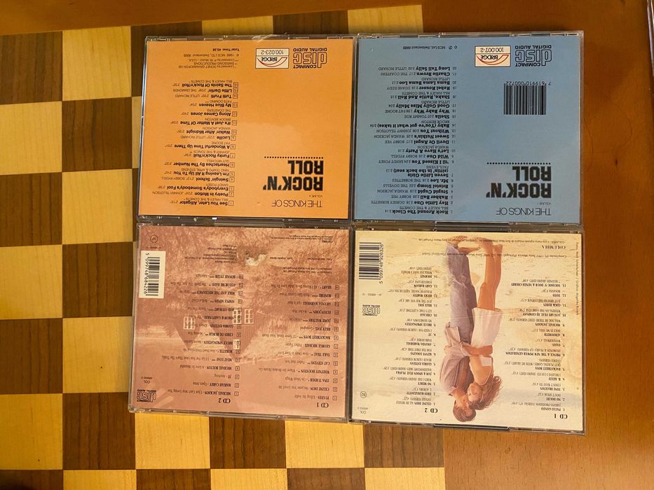 4 CDs Músicas de Rock 'N' Roll | Ótimo estado