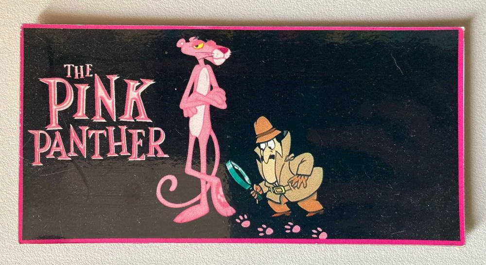 Placa The Pink Panther / A Pantera Cor de Rosa